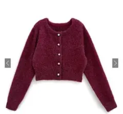 GRL ラメシャギーニットカーディガン