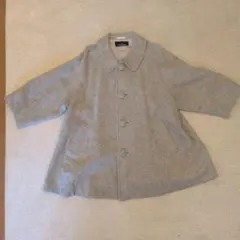 TORICOT COMME des GARÇONS グレー ポンチョ　ギャルソン