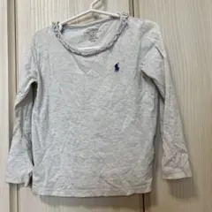 ラルフローレン　100cm ポロ・ラルフ・ローレン 長袖カットソー グレー