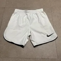 Nike ナイキ　キッズ　ハーフパンツ　サッカー　白　ホワイト　130