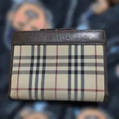 Burberry チェック柄 二つ折り財布のサムネイル