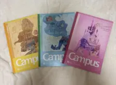 ディズニープリンセス キャンパスノート 3冊セット ④