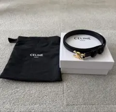 新品 CELINE レザー 型押し総ロゴ トリオンフ ベルト 80サイズ - メルカリ