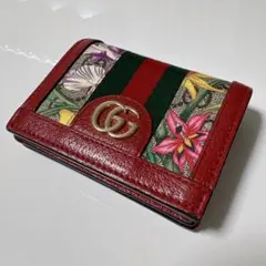 ☆GUCCI オフィディア 二つ折り財布 フローラ☆ - メルカリ