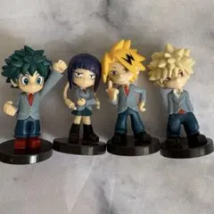 僕のヒーローアカデミア チョコエッグ 緑谷　爆豪　上鳴　耳郎 4点セット