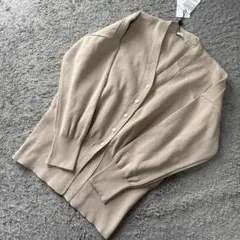 Loungedress ニットカーディガンベージュF 新品のサムネイル