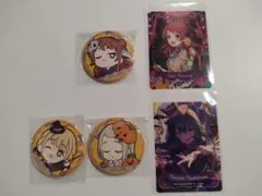 学園アイドルマスター　イオン　チョコインサブレ　缶バッジ　クリアカード