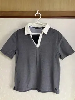 00s Burberry Dot Pattern S/S Polo Shirt - メルカリ