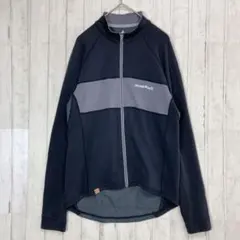 mont-bell モンベル メリノウールプラス サイクルジャージ メンズS 黒のサムネイル