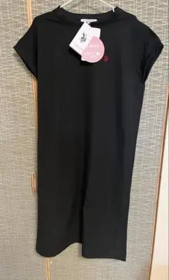 U.S. POLO ASSN. ワンピース　ブラック　L キャンプ　しまむら