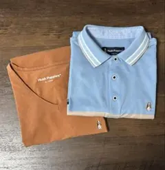 Hush Puppies ポロシャツ/VネックTシャツの2点セットのサムネイル