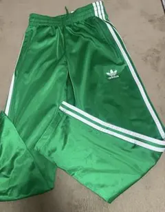 adidas PRIMEBLUE グリーンパンツ XS