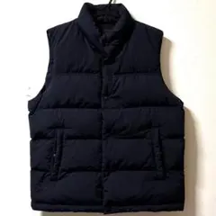 90s Woolrich ダウン ベスト M ブラック ウールリッチ アウトドア