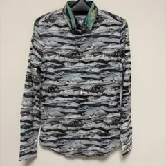 CARVEN カルヴェン　長袖 総柄 プリント シャツ　定価42000円のサムネイル