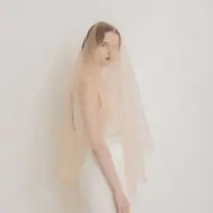 アンテリーベ　ウエディングベール　ベージュ　MARGE