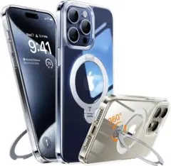 TORRAS iPhone 15 Pro Max ケース【多機能一体・360°