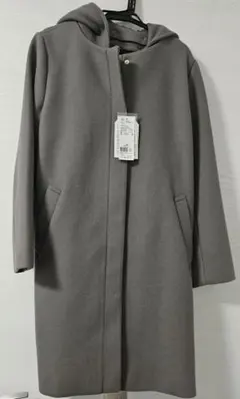 新品　GLOBAL WORK ロングコート 軽やかストレッチ2WAYコート　S