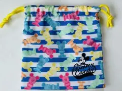 巾着ミッキーマウス　ディズニーストア