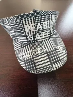 PEARLY GATES チェック柄バイザー L/LL