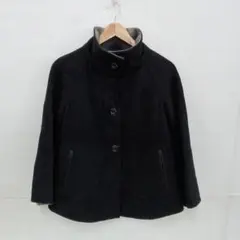 最終値下◎3.4◎S396◎リフレクト◎ウールコート◎ブラック◎9のサムネイル