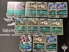 【中国語】 悪タイプ 15枚セット アブソル モルペコ ダークライ ゲンガー