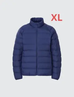 UNIQLO ウルトラライトダウン 3Dカット ネイビー XL 美品