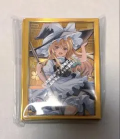 ★新品 カードゲーム祭 スリーブ 東方Project 霧雨魔理沙