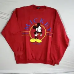 90s USA製 MICKEY UNLIMITED ミッキーマウス スウェット