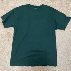 L チャンピオン Tシャツ ダークグリーン