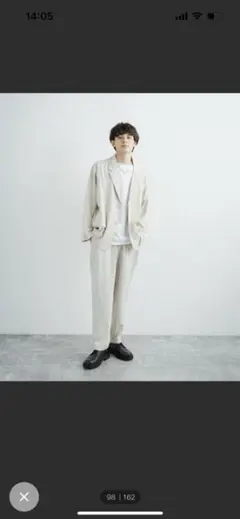 セットアップ テーラードジャケット