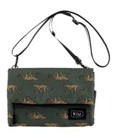 KiU(キウ) ウォーターリパレントストレージサコッシュ レオパード柄