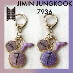 BTS チャーム 7936 (ジミン、グク)