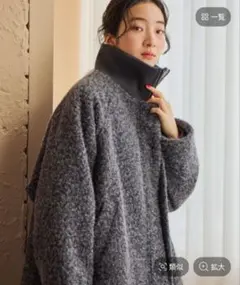 niko and ... / ブークレZIPブルゾン