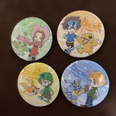 デジモンアドベンチャー 缶バッジ 応援ver. 未開封ランダム3点 - メルカリ