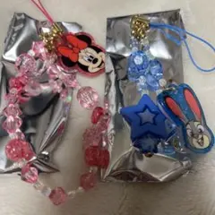 ディズニーストア　シークレットビーズストラップ　ミニー　ズートピア