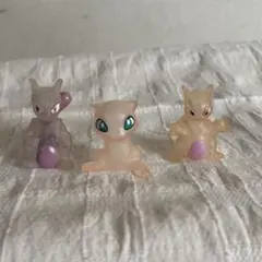 ミュウツー レトロ クリア フィギュア ポケモン フルカラー