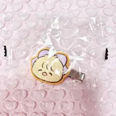 mikko ぷっくりラバーヘアピン パフ