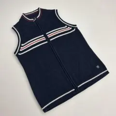 Kent ベスト　Ｌサイズ 前ジッパー アンゴラ10%含