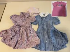 【美品】【4点セット割】ラルフローレンワンピース&Tシャツ&帽子