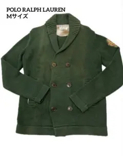 希少品✳︎POLO RALPH LAUREN ショールカラーニットカーディガン.M