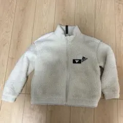 アディダス　ボアアウター　キッズ　130cm ホワイト