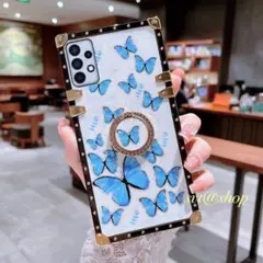 新品❤️iPhoneケース　ゴージャスな蝶柄　耐落下性　可愛い　上品　大人気
