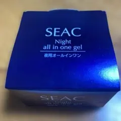 値下【新品未開封】SEAC シーク夜用オールインワンゲル[夜用保湿ゲルクリーム]のサムネイル
