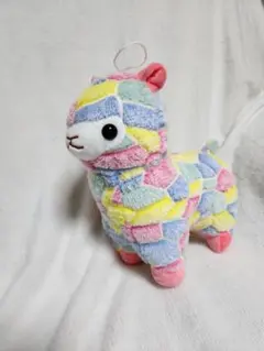パステルカラー アルパカぬいぐるみ