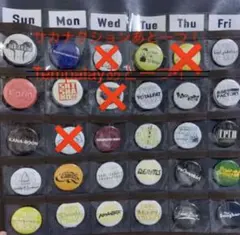 2019年 レディクレ缶バッチ