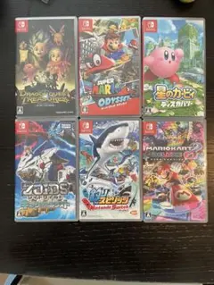 Nintendo Switch ゲームソフト 6本セット