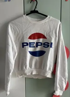 H&M プリントスウェットトップス　pepsi ペプシ　コラボ