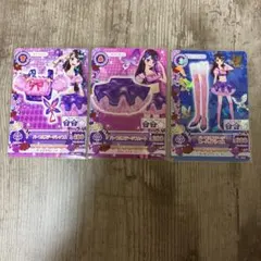 パープルステージコーデ　紫吹蘭　アイカツカード