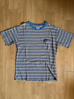 【希少】80s-90s BIG JOHN マルチボーダー Tシャツ ヴィンテージのサムネイル