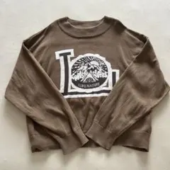 BREEZE ブラウン ニット　140